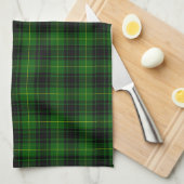 Linge De Cuisine Pâte verte de tartan MacArthur (Quart Plié)