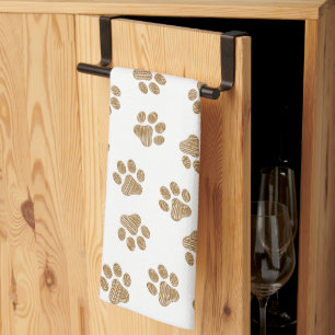 Linge De Cuisine Pâtes de chien, Pâtes de chien, Pâtes d'or orange