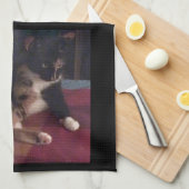 Linge De Cuisine Pâtes de Kitty molles (Quart Plié)