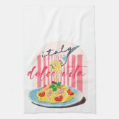 Linge De Cuisine Pâtes Spaghettis Italiennes  (Vertical)