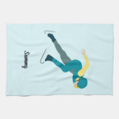 Linge De Cuisine Patinage de vitesse (Horizontal)