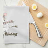 Linge De Cuisine Patinage sur glace de Whimsical (Quart Plié)