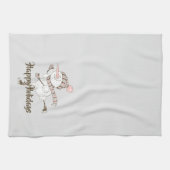 Linge De Cuisine Patinage sur glace de Whimsical (Horizontal)