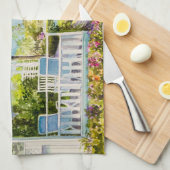 Linge De Cuisine Patio de canal (Quart Plié)