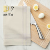 Linge De Cuisine Pâtisserie "Le Chat Français" (Quart Plié)