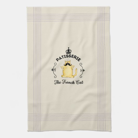 Linge De Cuisine Pâtisserie "Le Chat Français" (Vertical)