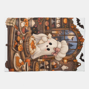 Linge De Cuisine Pâtissier fantôme mignon Halloween boulangerie han