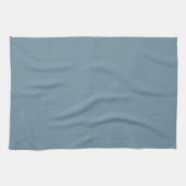 Linge De Cuisine Patrimoine Moderne Uni Denim Côtier (Horizontal)