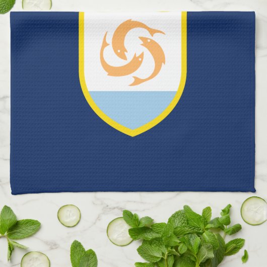 Linge De Cuisine Patriotic Flag (Plié)