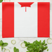 Linge De Cuisine Patriotic National Flag of Canada (Plié)
