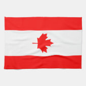 Linge De Cuisine Patriotic National Flag of Canada (Horizontal)