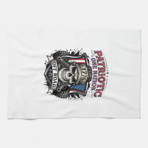 Linge De Cuisine Patriotique 1776 Hors Route Crâne Monster Truck Lo