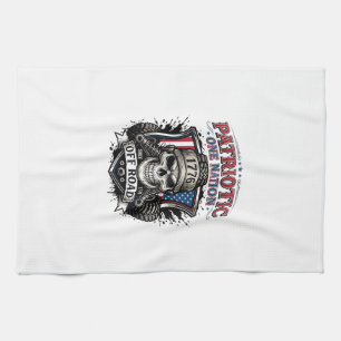 Linge De Cuisine Patriotique 1776 Hors Route Crâne Monster Truck Lo