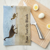 Linge De Cuisine Patrouille côtière - Oies du Canada (Quart Plié)