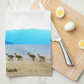 Linge De Cuisine Patrouille côtière - Oies du Canada (Quart Plié)