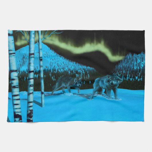 Linge De Cuisine Patrouille nocturne (Horizontal)