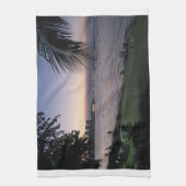 Linge De Cuisine Pattaya Beach Sunset ... Chonburi, Thaïlande (Vertical)