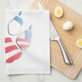 LINGE DE CUISINE PATTE D'OBAMA - .PNG (Quart Plié)