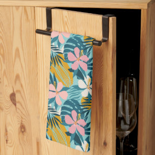 Linge De Cuisine Pattern tropical hibiscus