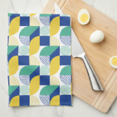 Linge De Cuisine Patters bleus (Quart Plié)
