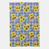 Linge De Cuisine Patters Blue Gingham (Vertical)