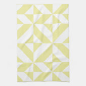 Linge De Cuisine Patters de Pale Yellow (Vertical)