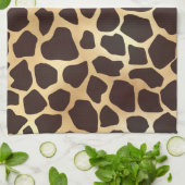 Linge De Cuisine Patters d'Or Brown (Plié)