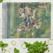 Linge De Cuisine Paul Cezanne - Auvers, Vue panoramique (Plié)