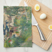 Linge De Cuisine Paul Cezanne - Auvers, Vue panoramique (Quart Plié)