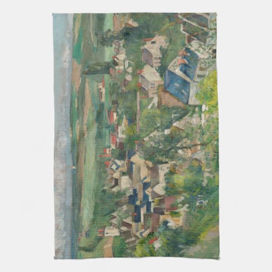 Linge De Cuisine Paul Cezanne - Auvers, Vue panoramique (Vertical)