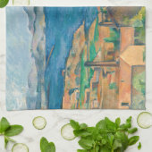 Linge De Cuisine Paul Cezanne - Baie de Marseille, vue d'Estaque (Plié)