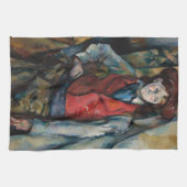 Linge De Cuisine Paul Cezanne - Garçon dans la veste rouge (Horizontal)