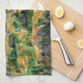 Linge De Cuisine Paul Cezanne - Mont Sainte-Victoire (Quart Plié)