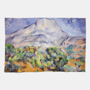 Linge De Cuisine Paul Cezanne - Mont Sainte-Victoire, route de Thol