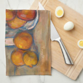 Linge De Cuisine Paul Cezanne - Nature morte avec pot à lait et fru (Quart Plié)
