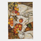 Linge De Cuisine Paul Cezanne Pommes Oranges Impressionnisme (Vertical)