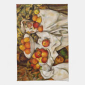 Linge De Cuisine Paul Cezanne Pommes Oranges Impressionnisme (Vertical)