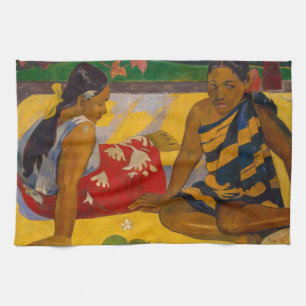 Linge De Cuisine Paul Gauguin - Femmes tahitiennes / Parau Api
