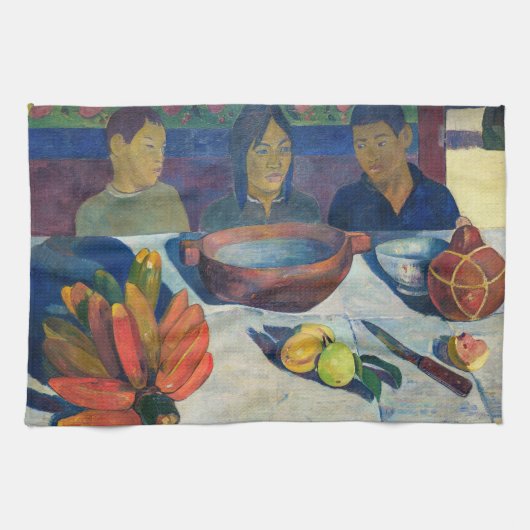 Linge De Cuisine Paul Gauguin - Le Repas / Bananes (Horizontal)