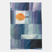 Linge De Cuisine Paul Klee Abstrait Tree Blue Peinture (Vertical)
