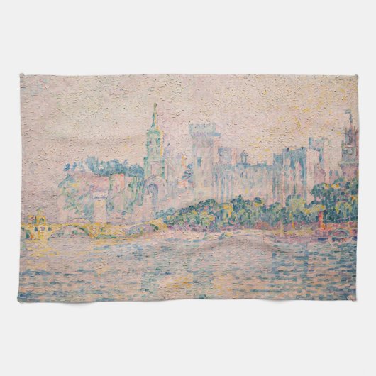 Linge De Cuisine Paul Signac - Avignon, matin (Horizontal)