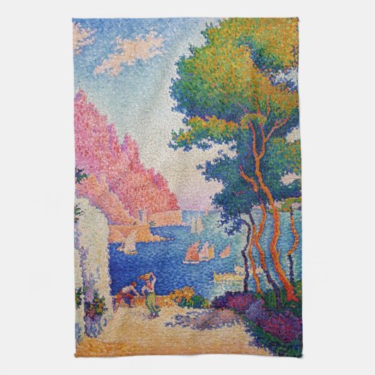 Linge De Cuisine Paul Signac - Capo di Noli (Vertical)
