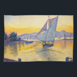 Linge De Cuisine Paul Signac - Le Port au coucher du soleil, Opus 2<br><div class="desc">Le Port au coucher du soleil,  Opus 236 (Saint-Tropez) / Le Port au soleil couchant,  Opus 236 (Saint-Tropez) - Paul Signac,  Huile sur toile,  1892</div>