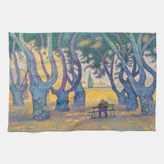 Linge De Cuisine Paul Signac - Place des Lices, Saint-Tropez (Horizontal)