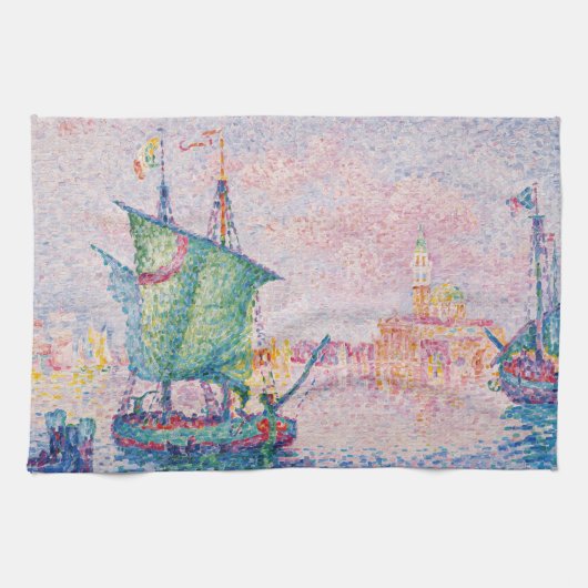 Linge De Cuisine Paul Signac - Venise, Le Nuage Rose (Horizontal)