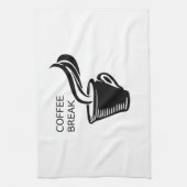 Linge De Cuisine Pause café (Vertical)