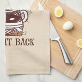 Linge De Cuisine Pause café - Thème Halloween (Quart Plié)