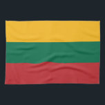 Linge De Cuisine pavillon lituanien<br><div class="desc">Un cadeau idéal pour tous ceux qui sont patriotes de leur pays !</div>