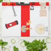 Linge De Cuisine Pays du monde - Angleterre 1 (Plié)