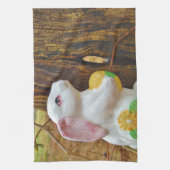 Linge De Cuisine Pays Lapin de Pâques (Vertical)
